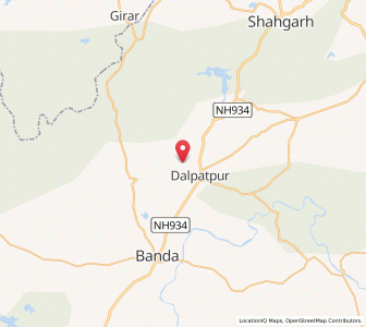 Map of Bei, Madhya Pradesh
