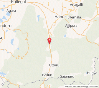 Map of Bekkattur, Karnataka