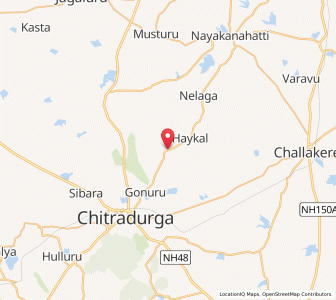 Map of Belagatta, Karnataka