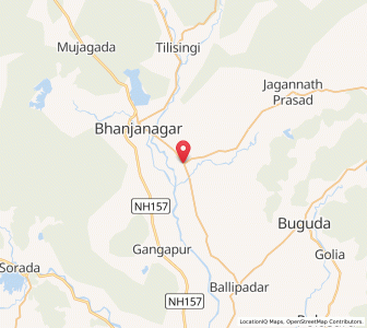 Map of Belaguntha, Odisha