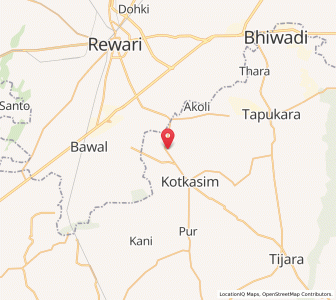 Map of Belaheri, Rajasthan