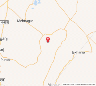 Map of Belha Dih, Uttar Pradesh