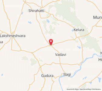 Map of Belhatti, Karnataka