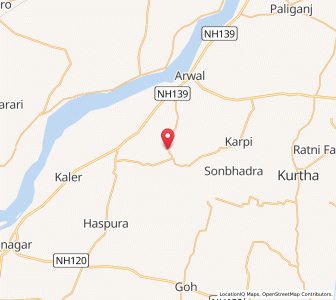 Map of Belkhara Khas, Bihar
