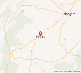 Map of Belpara, Odisha