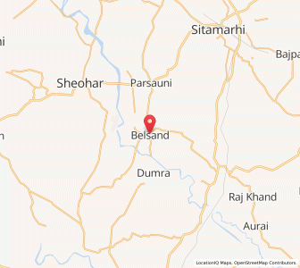 Map of Belsand, Bihar