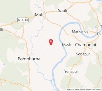 Map of Bembal, Maharashtra