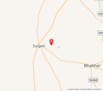 Map of Benap, Gujarat