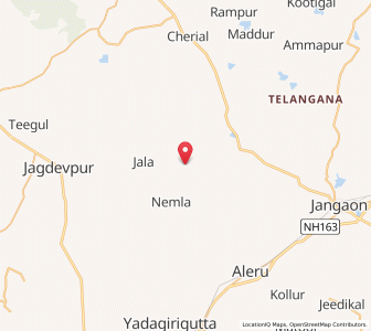 Map of Bendgai, Andhra Pradesh