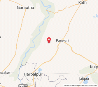 Map of Bendo, Uttar Pradesh
