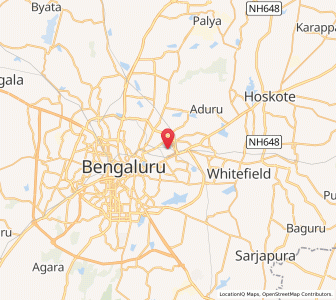 Map of Benniganahalli, Karnataka