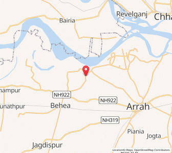 Map of Benwaliya, Bihar