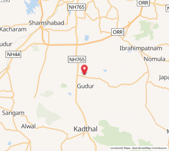 Map of Beraguda, Andhra Pradesh