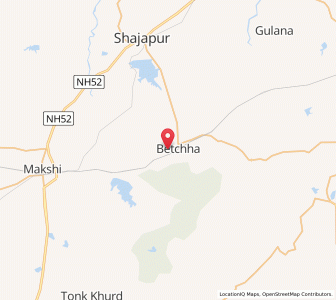 Map of Berchha, Madhya Pradesh