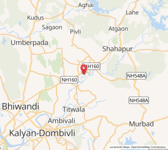 Map of Bere, Maharashtra