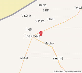 Map of Beriwala, Rajasthan