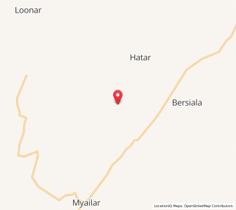 Map of Bersiala, Rajasthan