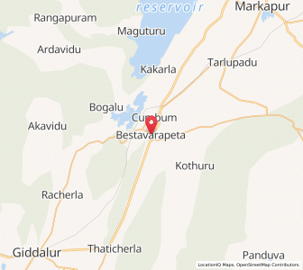 Map of Bestavarapeta, Andhra Pradesh