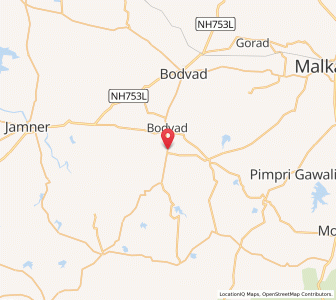 Map of Betavad Buzurg, Maharashtra