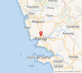 Map of Betim, Goa