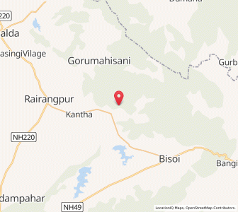 Map of Betjharan, Odisha