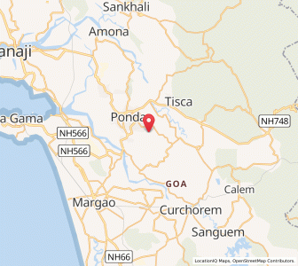 Map of Betora, Goa