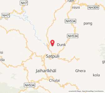 Map of Betpani, Uttarakhand