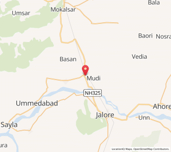 Map of Betu, Rajasthan