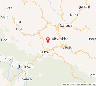 Map of Bhadalikhal, Uttarakhand