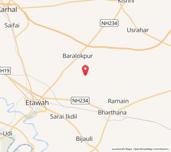 Map of Bhadamai, Uttar Pradesh