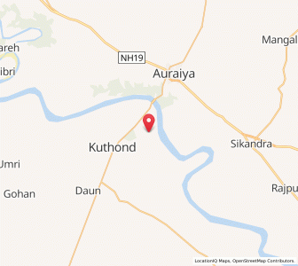 Map of Bhadekh Diwarp, Uttar Pradesh