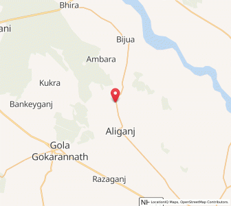 Map of Bhader, Uttar Pradesh