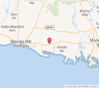 Map of Bhadia, Gujarat