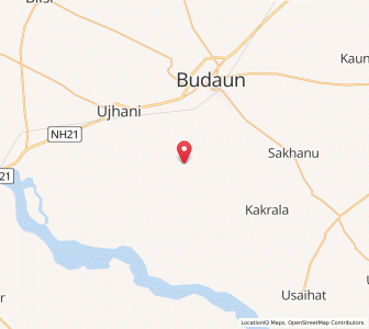 Map of Bhadraulia, Uttar Pradesh
