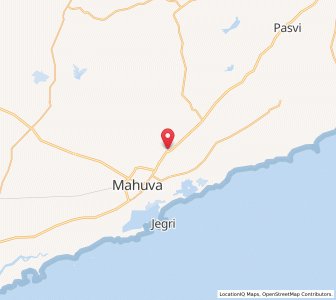 Map of Bhadrod, Gujarat