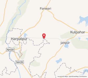 Map of Bhadwara, Uttar Pradesh