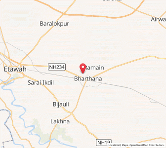 Map of Bhagat ka Nagla, Uttar Pradesh