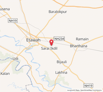 Map of Bhaggi ka Nagla, Uttar Pradesh