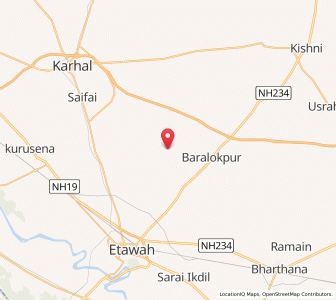Map of Bhagipur, Uttar Pradesh