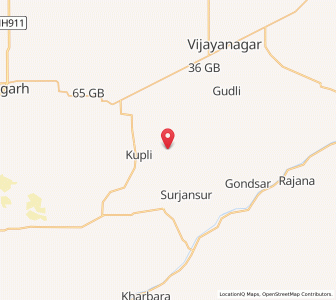 Map of Bhagsar, Rajasthan