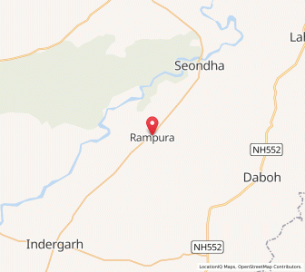 Map of Bhaguapura, Uttar Pradesh