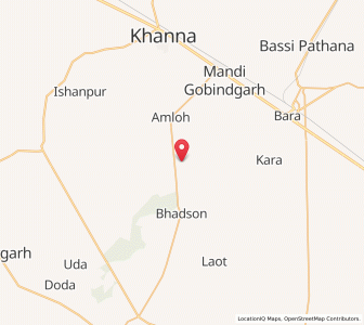 Map of Bhagwanpura, Punjab