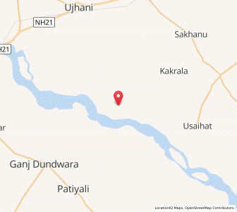 Map of Bhagwant Nagla, Uttar Pradesh