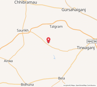Map of Bhagwantapur, Uttar Pradesh