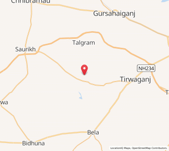 Map of Bhagwantpur, Uttar Pradesh
