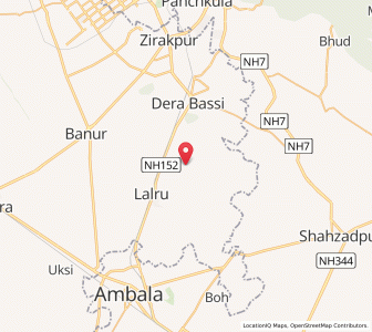 Map of Bhagwasi, Punjab