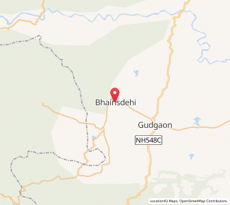Map of Bhainsdehi, Madhya Pradesh
