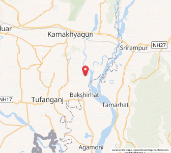Map of Bhainskuchi, West Bengal