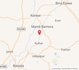 Map of Bhainswaha, Madhya Pradesh