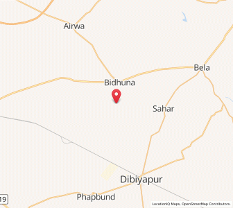 Map of Bhaipur, Uttar Pradesh
